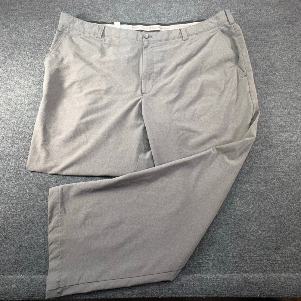 Cutter & Buck Mens 44 Gray CB DryTec Performance Golf Pants Stretch Trousers